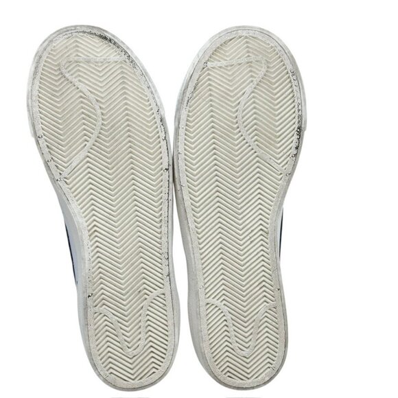 Nike Blazer Mid ’77 White Black Women’s Sneakers Size 7.5 Leather Retro Classic - Picture 14 of 15